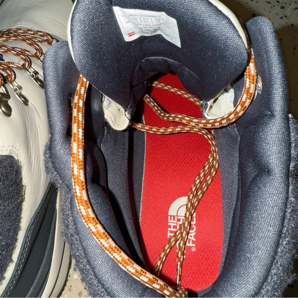 The North Face Men's Back-To-Berkeley Mid Winter Boots Vintage White 11 - Picture 4 of 8